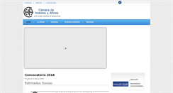 Desktop Screenshot of camaradehoteles.org.ar